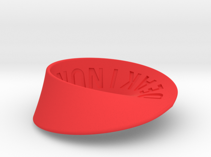 Deakin University Möbius Strip | 2mm 3d printed