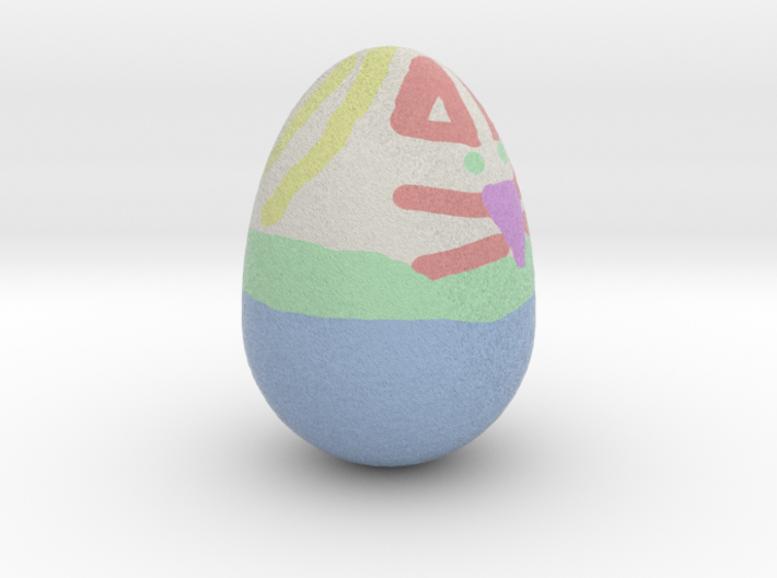My Egg (Created in Magic 3D Easter Egg Painter) 3d printed 