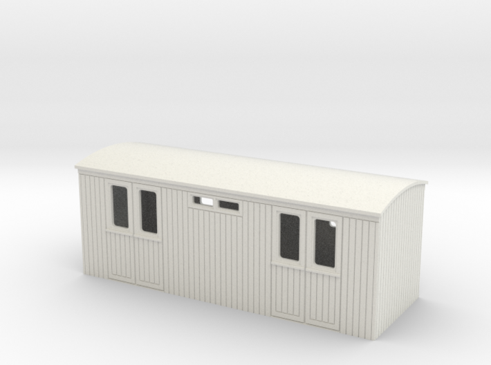 009 4w luggage colonial coach 3d printed