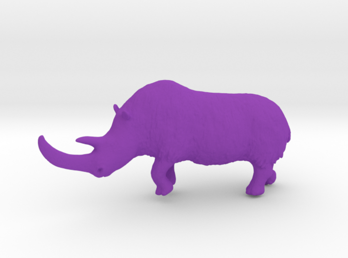 Woolly rhinoceros 3d printed