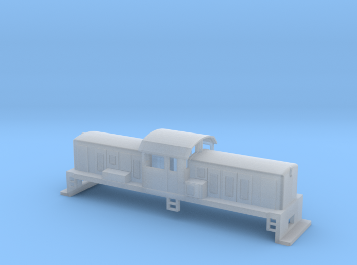 DSC Locomotive, New Zealand, (HO Scale, 1:87) 3d printed