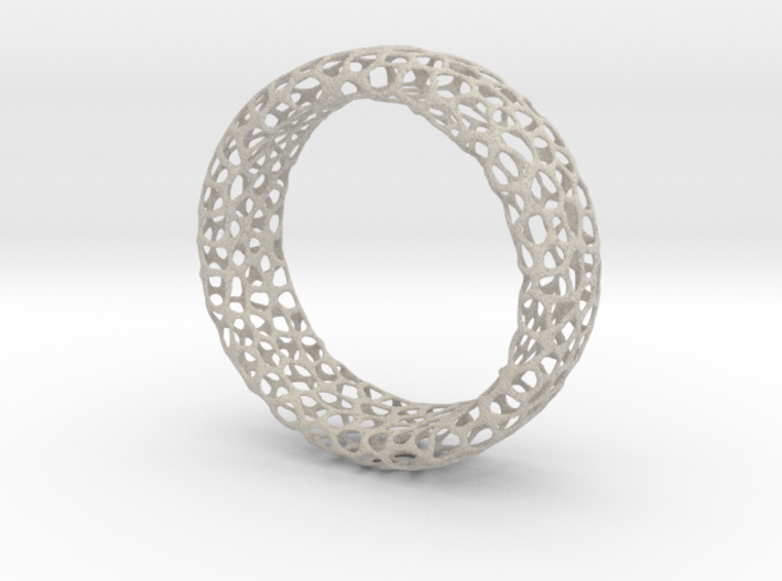 Voronoi Ring 3d printed