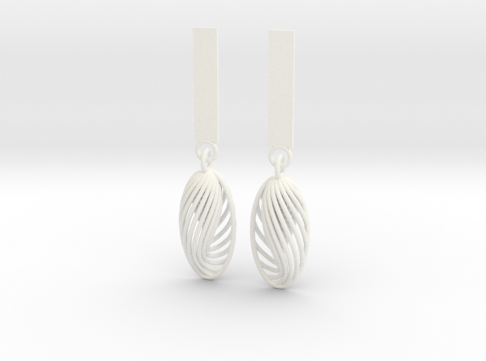Quark Earrings - Eternal Drops (1mz5ZO)  3d printed 