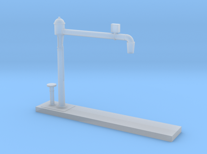 Z Scale Water Crane Model Variant B 3d printed