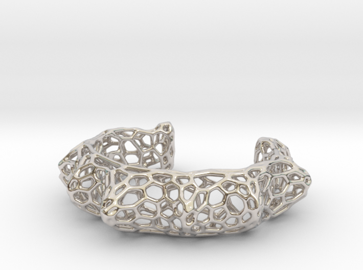 Bracelet Voronoi 3d printed