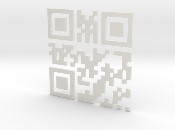 Wien Vienna 3D QR Code Puzzle 120mm 3d printed