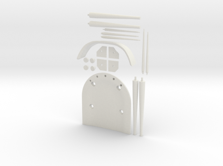 Chair Parts 3d printed