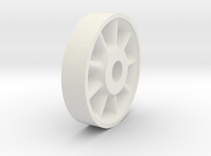 26in Wheel Center 3d printed