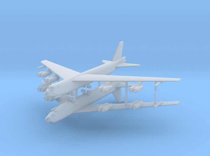 1/600 B-52G Stratofortress (x2) 3d printed