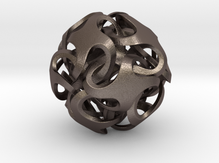 Rhombic Dodecahedron I, large 3d printed