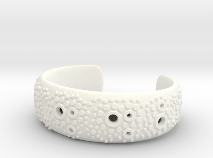 Textured Cuff - size S 3d printed