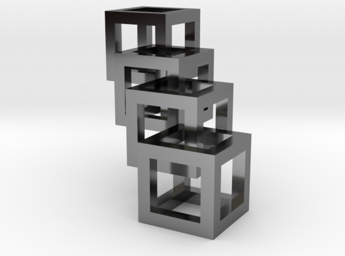 interlocked cubes 3d printed