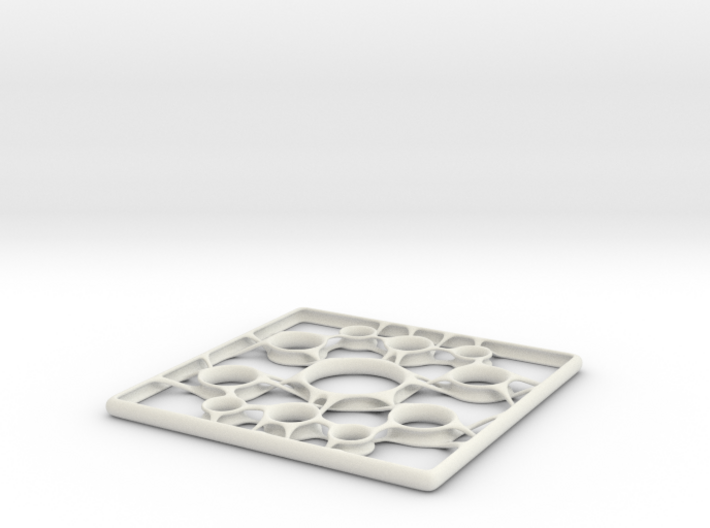 Steel Tile (30x30cm) 3d printed