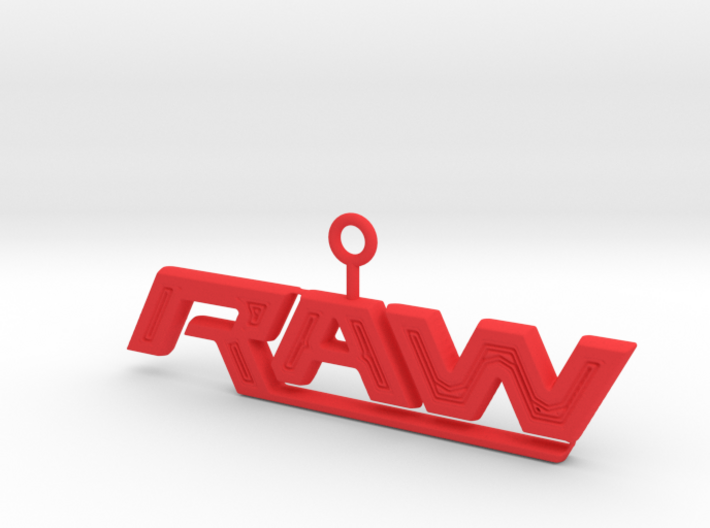 Raw Logo 3d printed