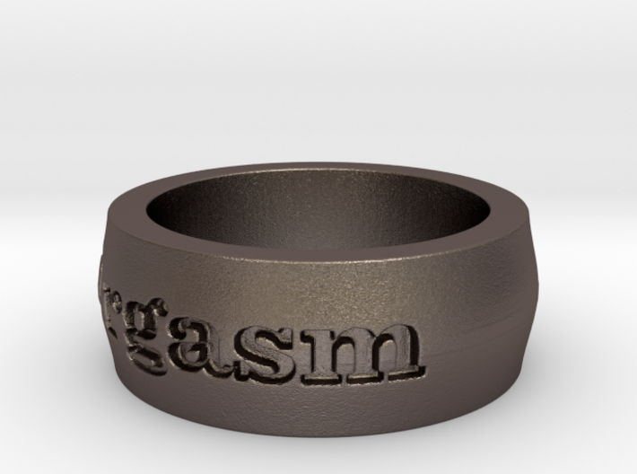 Men's Orgasm Ring Size 8 3d printed