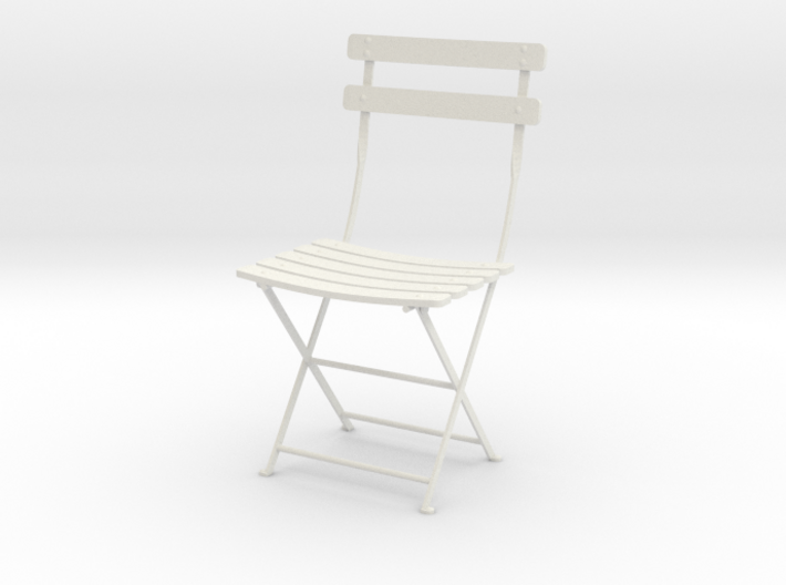 Bryant Park Bistro Chair 3.7&quot; tall 3d printed