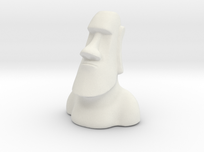 Moai 3d printed