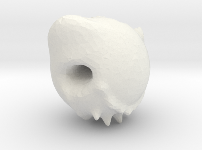 Demon skull 3d printed