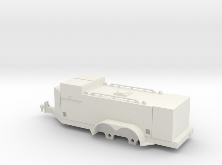 1/64 Fuel Trailer (S Scale) 3d printed