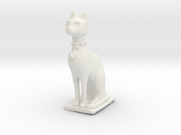 Cat statue 3d printed