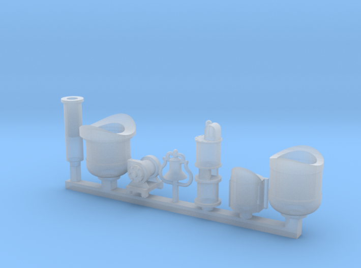 Detail parts for 2-6-0 loco conversion [set A] 3d printed