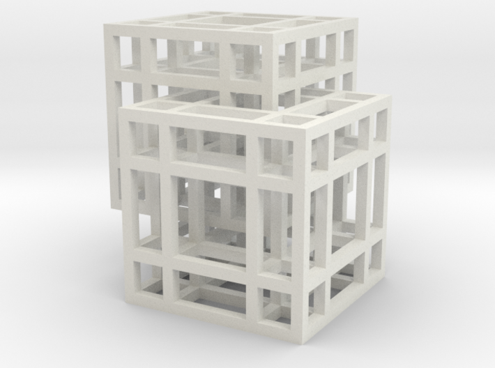 Complex Cube Chain 3d printed