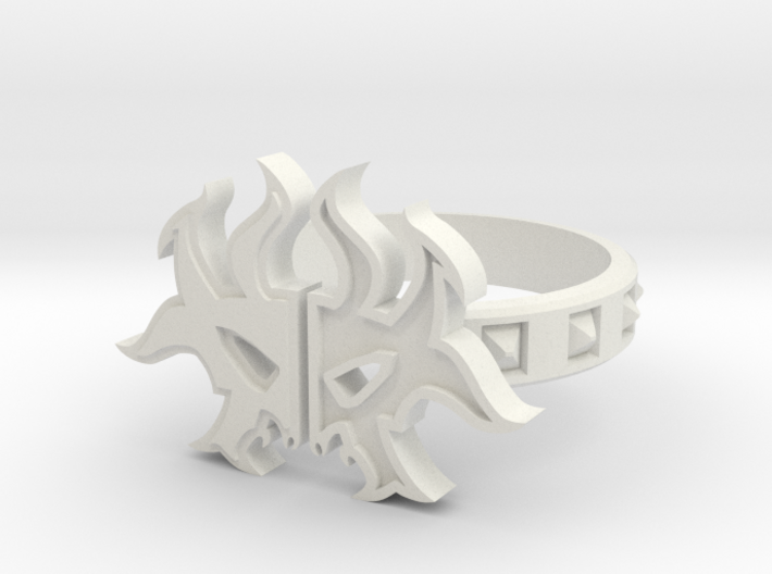 Magic: The Gathering Rakdos Ring(US Size12) 3d printed