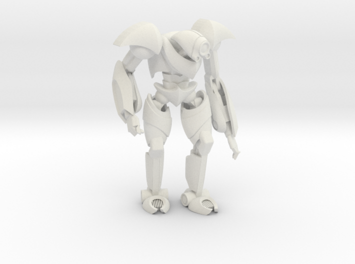 Humanoid BittyBot MK1 3d printed 