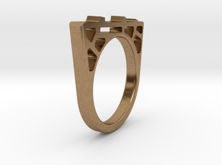 Bridge Ring 3d printed