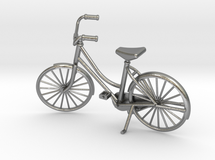 Miniature Vintage Bicycle (1:24) 3d printed