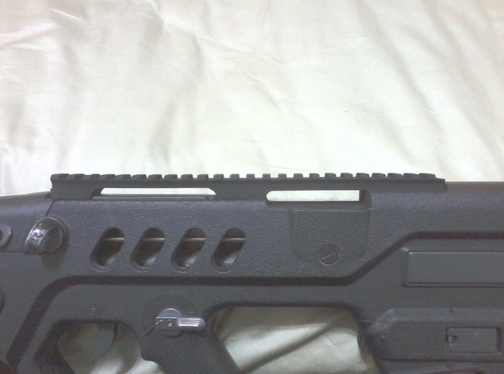 Extended Top Rail for AIRSOFT TOY Ares TAR-21 3d printed
