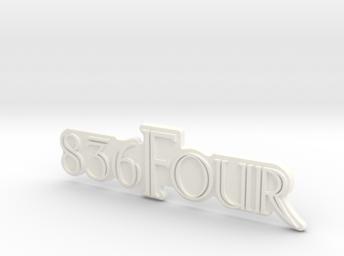 836Four Motorcycle Ornament 3d printed