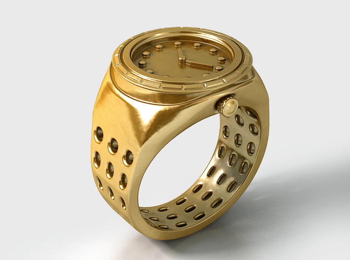 Watch Rings 3d printed 