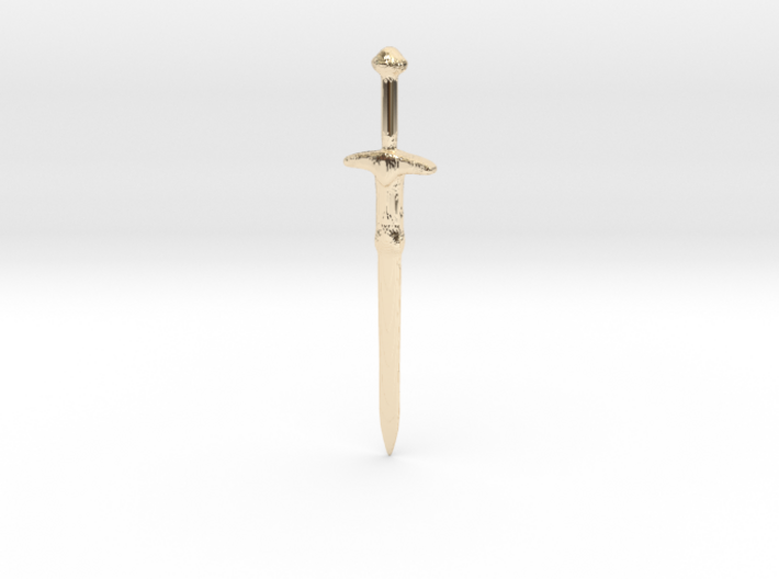 Minecraft Diamond Sword 3d printed