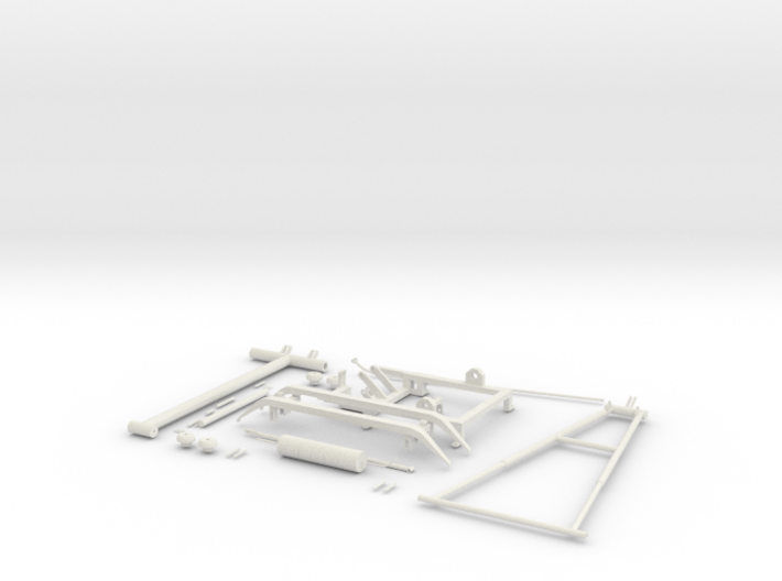 Pantograph Tenth Scale 3d printed