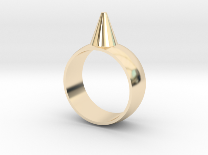223-Designs Bullet Button Ring Size 6.5 3d printed