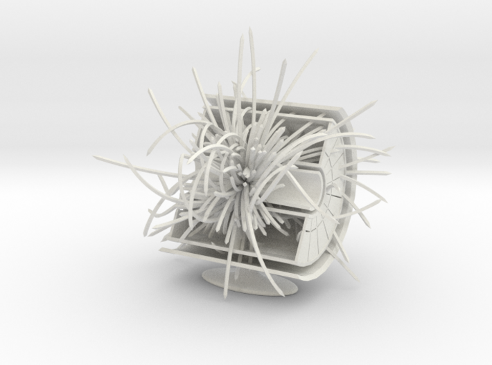 CERN ALICE TPC &amp; PbPb collision in 3D 3d printed