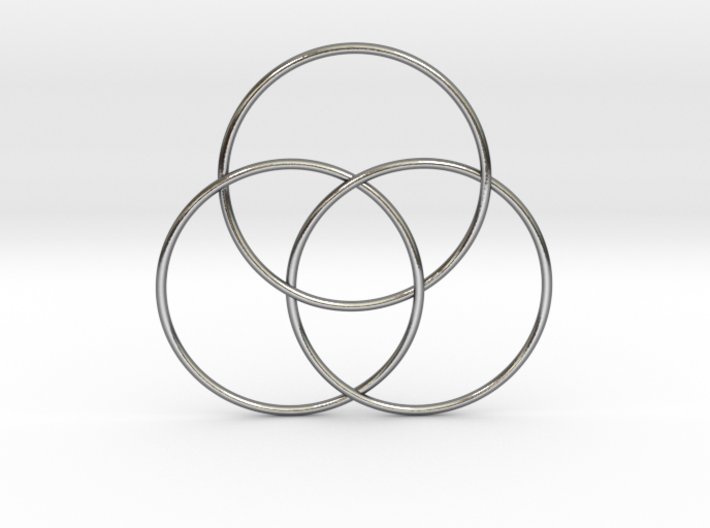 Trinity Circles 3d printed