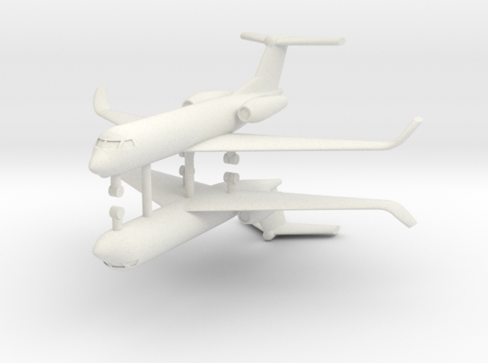 1/700 Low Detail G550 Gulfstream (x2) 3d printed