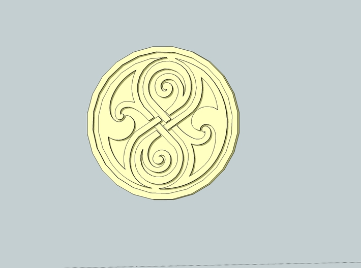 Seal of Rassy 3d printed