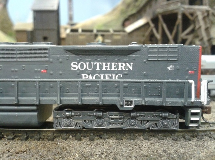 EMD DD35 Dummy N Scale 1:160 3d printed Southern Pacific DD35