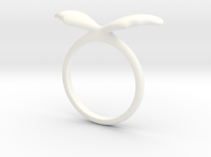 Ring Wing Size US 7 (17.3mm) 3d printed