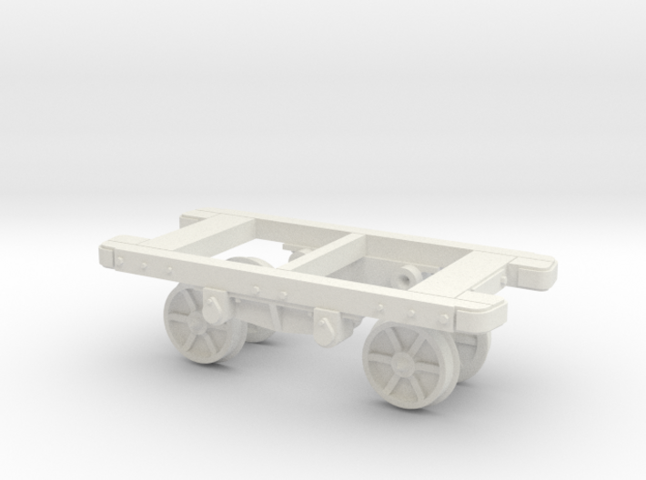 O9 Depford wagon chassis 3d printed
