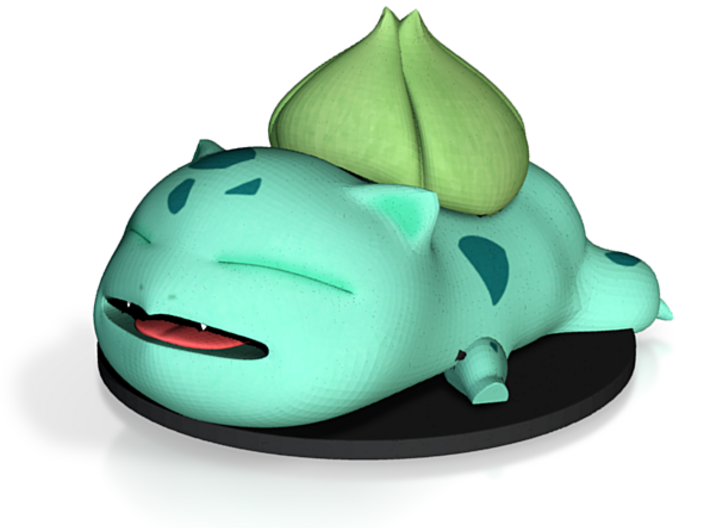 Too Cute: Bulbasaur 3d printed