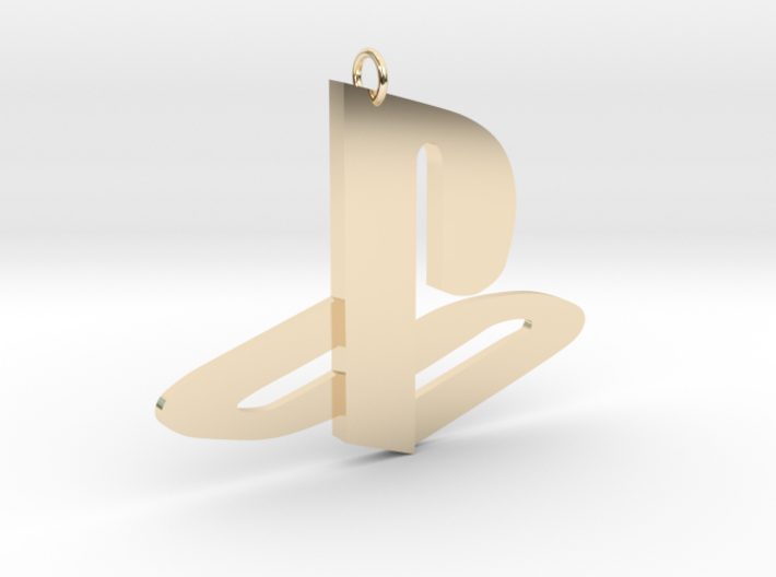 Playstation Logo Pendant 3d printed