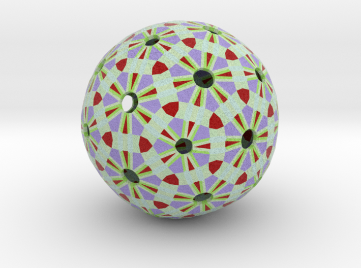 Soccerball Abstract 3d printed