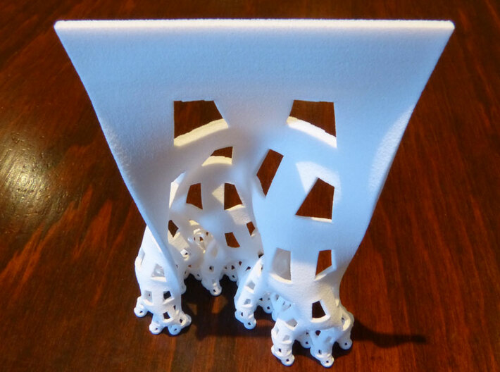 Developing dragon curve 3d printed