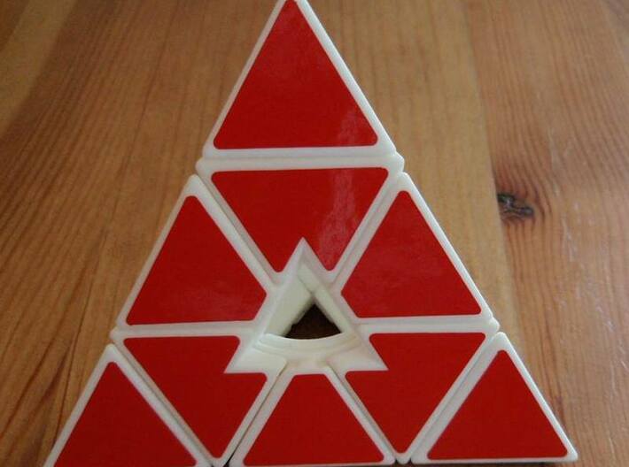 Void Pyraminx 3d printed 