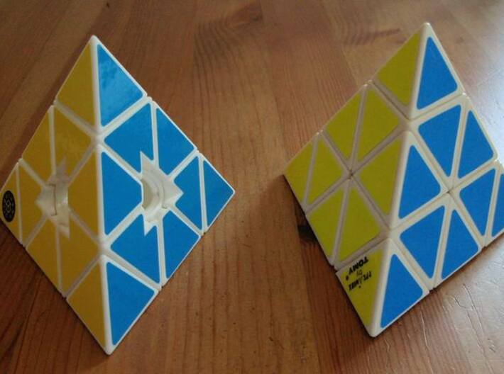 Void Pyraminx 3d printed 