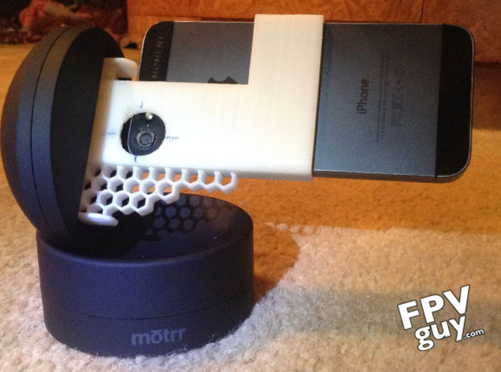 Motrr Galileo iPhone 5 & 5s  panorama nodal point  3d printed Prototype 4